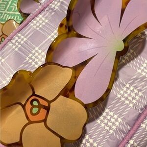 2.5" Puakenikeni, 4" Naupaka flower claw clip, tortoise shell, Hawaii claw clip